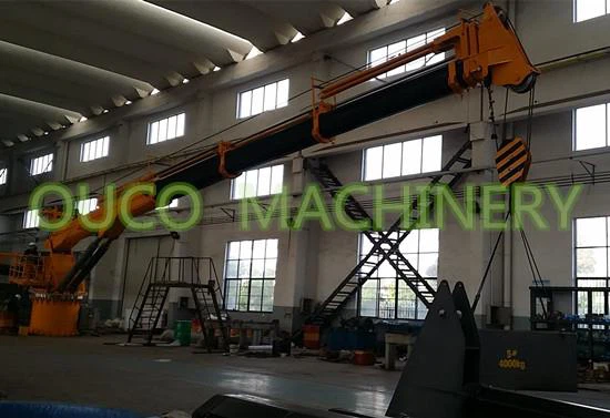 4T30M Telescopic Jib Ship Deck Marine Offshore Crane