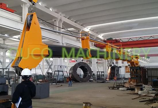 4T30M Telescopic Jib Ship Deck Marine Offshore Crane