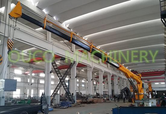 4T30M Telescopic Jib Ship Deck Marine Offshore Crane